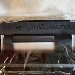 Vintage Addressograph New Bold Charge Credit Card Slider Imprint Manual Machine