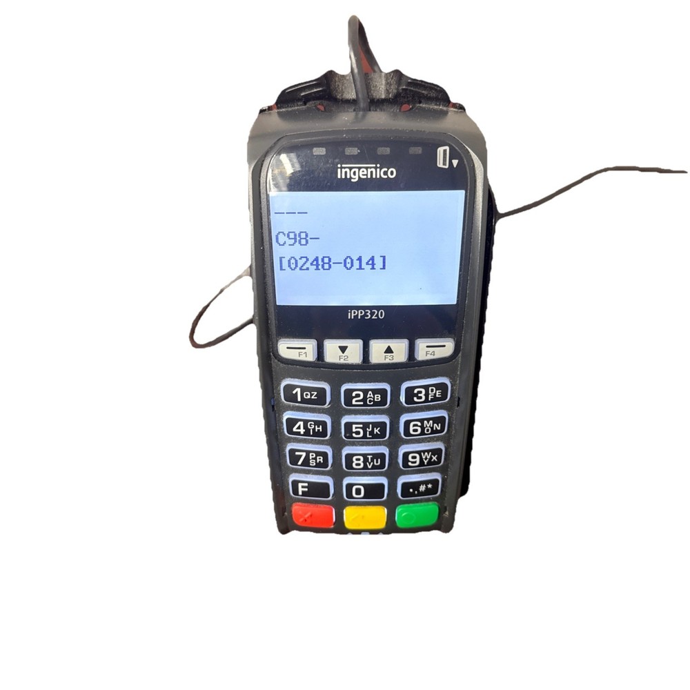 Ingenico IPP320 Payment Credit Card Reader Terminal With Base Stand View Photos