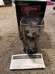 VTG MAGNIF Money Wrapper Motorized Coin Bank Made in USA 1994 AS SEEN ON TV