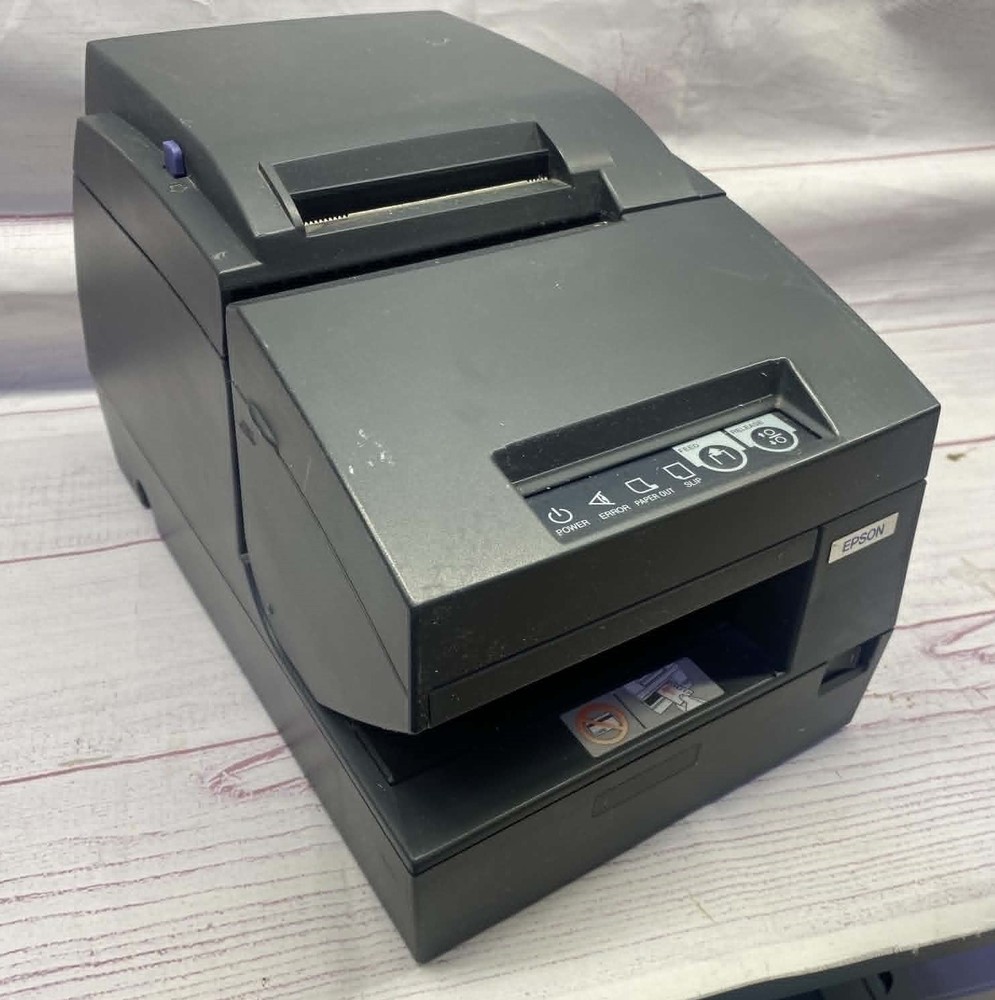 Epson: TM-U675 POS Receipt Printer. Model: M146B. No Adapter.