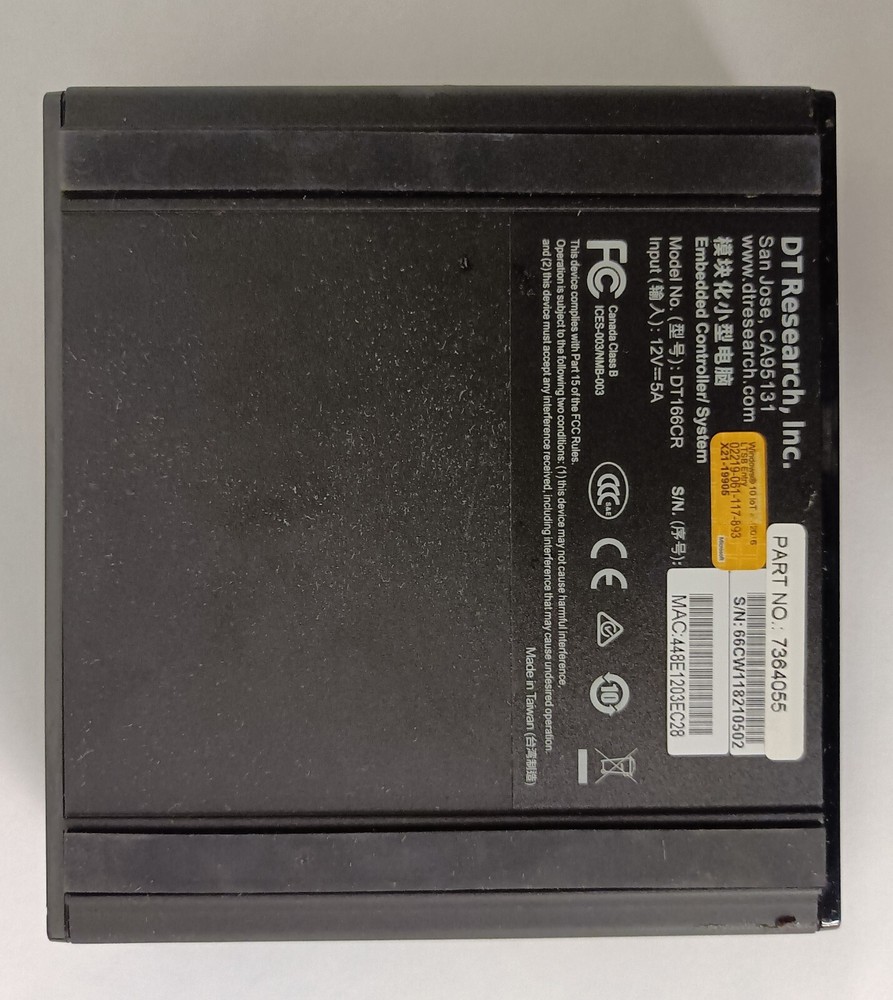Micros/Oracle DT166 KDS UNIT PN 7364055, 90 Day Warranty – Refurbished