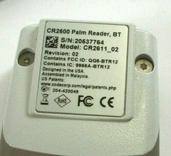 Lot of 15 Code CR2611_02 Scanner CR2600 Palm Reader BT W/ Base CRA-A105