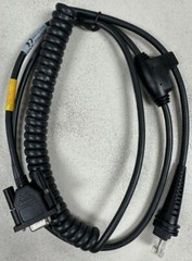Honeywell RS232 Serial Cable 10′ Spiral Cable Scanner CBL-020-300-C00 – NIB