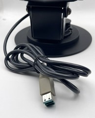 LOT OF 2 INGENICO LANE 7000 PRG30312951R CREDIT CARD TERMINAL w/ 12V USB & STAND