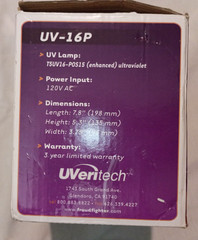 UVeritech UV-16P FRAUD FIGHTER Counterfeit Detection Scanner