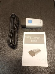 UniTech MS912+ Handheld Wireless Barcode Scanner Tested Working