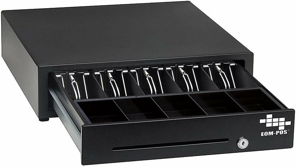 EOM-POS Cash Register Money Drawer. Compatible with Square [Receipt Printer…