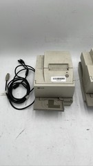 NCR RealPOS 7167 5011 9001 Thermal POS Receipt Printer FOR PARTS Lot of 2