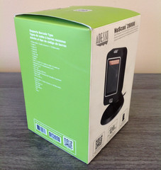 Adesso NuScan 2800U Omnidirectional 2D Desktop Bar Scanner for 2D + 1D Barcodes