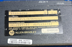 ALLEN BRADLEY, SCANNER HEAD, 2755-L7RD