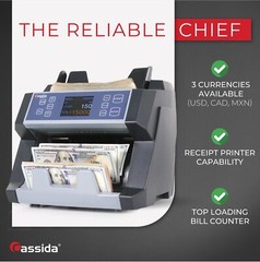 Cassida 6600 UV/MG Bill Counter