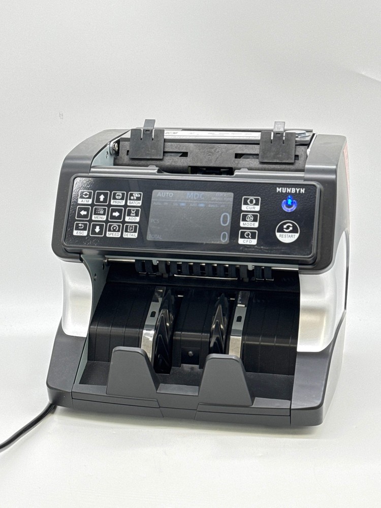 MUNBYN IMC01 Money Counter Machine Mixed Denomination Counterfeit Detection