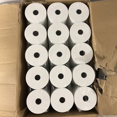 TK Thermal King 30 Rolls 3 1/8″ 230′ feet White Thermal Paper Cash Register P…