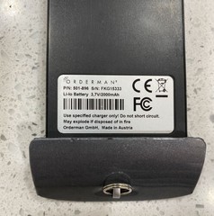501-896 Orderman Li-Ion Battery For Sol And Msr09031 501-209