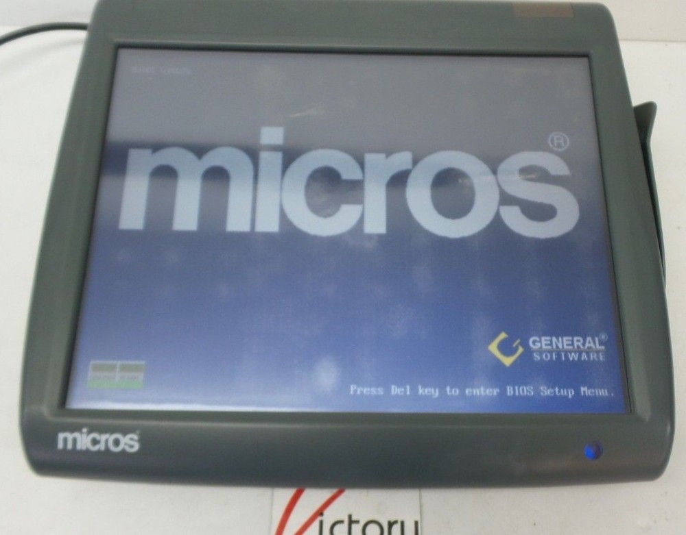 Used Micros Workstation 5 System Unit(400814-001)Touch Screen-W/Windows *V-10*