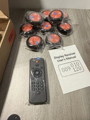 Wireless Restaurant Table Call/bill System 10 Waiter Pagers And 1 Display Box