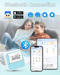 Phomemo Sticker Printer – Printpods Mini Printer with Stickers, Print Pod Xmas