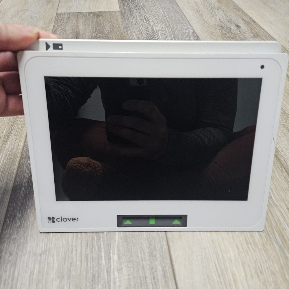 Clover Mini Wifi C305 Card Reader POS Point of Sale System White Tested