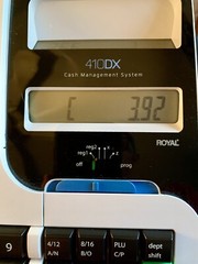 Royal Cash Register 410DX Cash Management System 89214G Keys Manual Tested Works