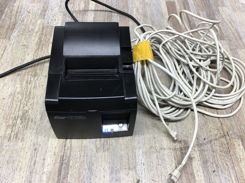 Star TSP100III Future Print Thermal POS Receipt Printer TSP143IIIU -W/LPNG CABLE