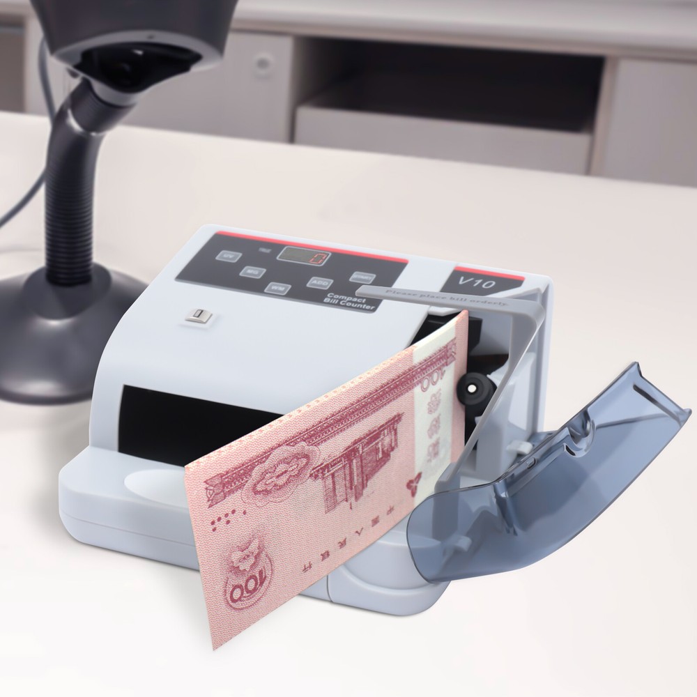 Money Bill Cash Money Currency Counter Counting Machine Counterfeit Detector