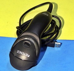 Keyence BL-N70UBE Lightweight Handheld Laser Barcode Reader Scanner, USB