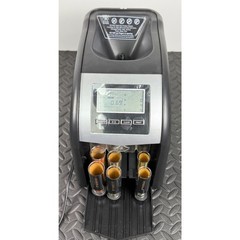 Royal Sovereign Digital 4-Row Electric Coin Sorter Black FS Missing One Row