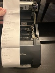 Epson TM-U220B POS Receipt Printer Lot Of 2 Read Description