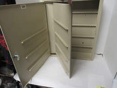 MMF industries 300 key metal storage box W41J
