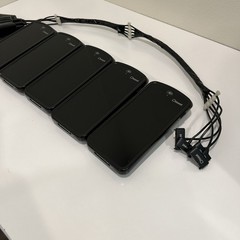Lot of 5 Toast Go 2 Handheld POS Tablets TG200 with Individual Chargers