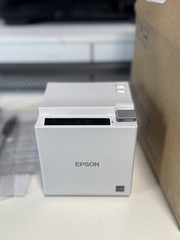 EPSON TM-M10 Compact 2″ Thermal Receipt Printer, USB+Bluetooth,Black,PS Included