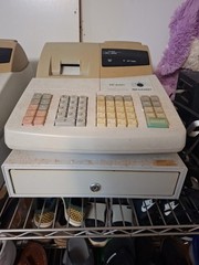 Sharp XE-A201 Cash Register w/ Cash Drawer Key Programmable