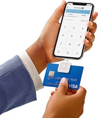 Mobile Debit Credit Card Reader Square Smartphone Swipe Payment for Apple