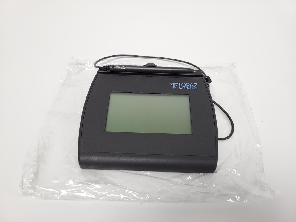 Topaz T-LBK755 POS Signature Pad 4×3, USB, Serial (T-LBK755SE-BBSB-R)
