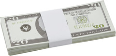 Money Bands Cash Wrappers Customizable Blank Currency Multipurpose 300 Pack