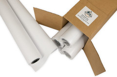 24Lb Premium Coated Inkjet Bond Paper, 24″ X 150′, 4 Rolls per Box