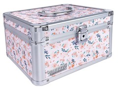 Vaultz Portable – 10 X 10 X 6.5 Inch Large Storage Lock Mesh Compartments