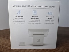 Square A-SKU-0486 Credit Card and Chip Reader + Dock A-SKU-0120-02