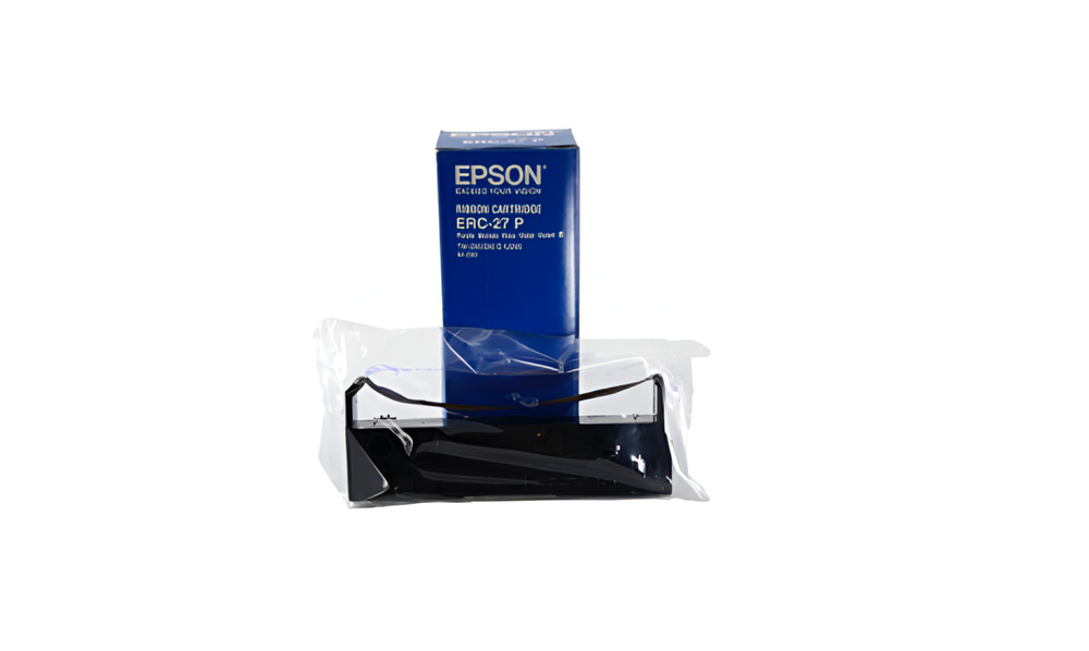 Epson ERC-27B Ribbon Cartridge Black for E49004 Slip Printer TM-U295 POS