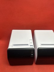 Lot Of 2 POSBANK A11 PRIME Thermal Receipt Printer (NO POWER CORD/UNIT ONLY)