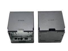 Lot of 2 Epson TM-m30 M335A POS Receipt Mobile Thermal Label Printer