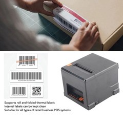 Thermal Printer USB Port 300mm/s 80mm ABS Portable Receipt Thermal Printer YRNP