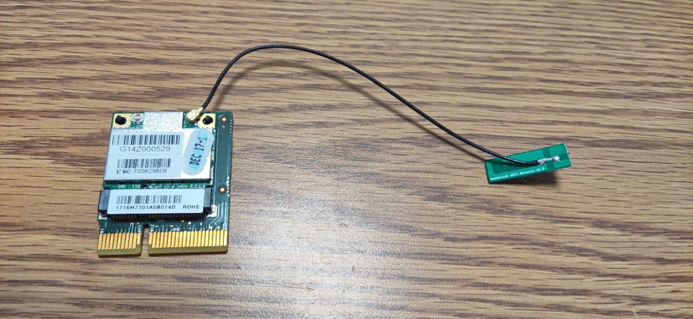 TESTED! GENUINE MICROS WS6 WORK STATION WORKSTATION 6 WIRELESS WIFI CARD