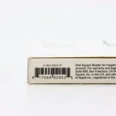 Square Magstripe Card Reader Lightning for iPhone iPad A-SKU-0523 – NEW