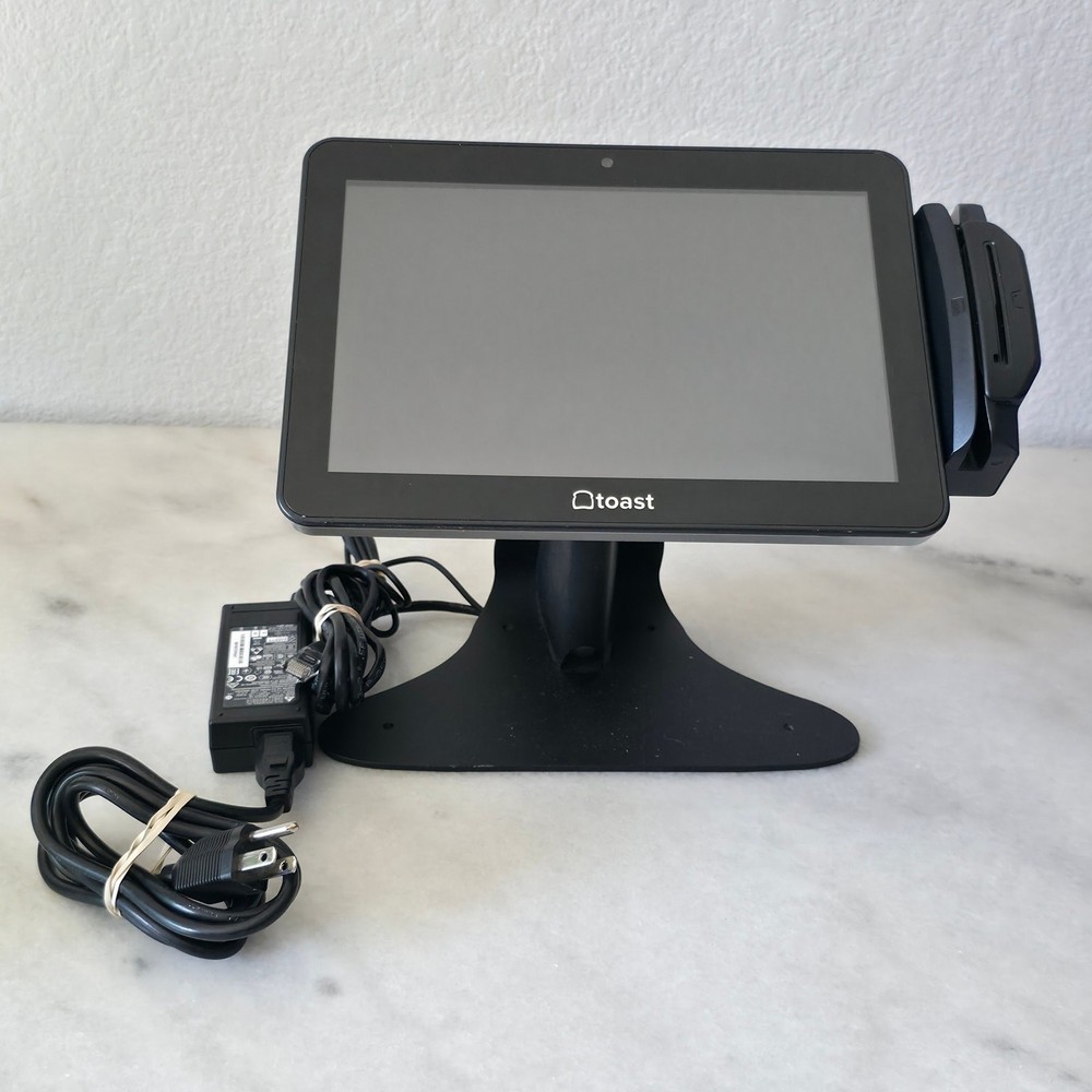 Toast Point Of Sale Terminal with Credit Card Reader & ELO ESY10i1 Touch Monitor