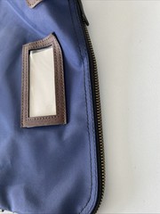 Honeywell Key Lock Deposit Bag with 2 Keys Vinyl Navy Blue Model 6505