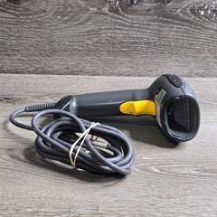 Zebra DS4208 Barcode Scanner Handheld Grey Yellow USB Wired Tested
