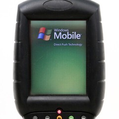 DATALOGIC FALCON 4410 BARCODE SCANNER Handheld Computer Inventory Base TESTED OK