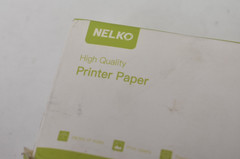 Nelko Self Adhesive Thermal Printer Paper 54mm x 3.5m 3 Pack Continuous Paper