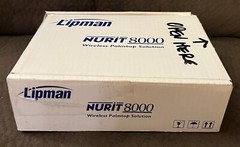 Lipman Nurit 8000 POS Credit Card Terminal Wireless Palmtop Solution Machine